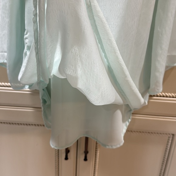 Astr Sea Green Long Sleeve Mini Dress Or Tunic Sz XS - Picture 7 of 8